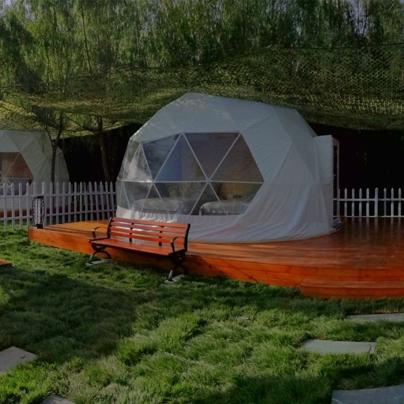 10 PCS Camping Dome Tents for Wangsen Camping Resort, Beijing, China
