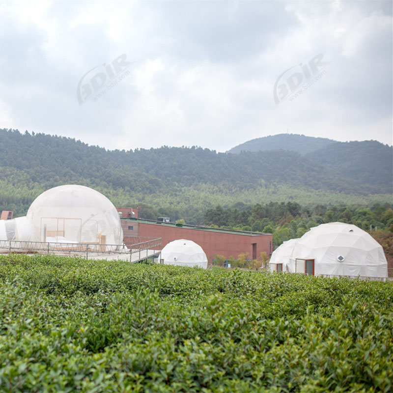 Eco Glamping Dome Tent para sa Baosheng Park, Lalawigan ng Jiangsu, Tsina