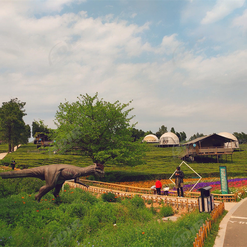 Tenda Kubah Eco Glamping untuk Taman Baosheng, Provinsi Jiangsu, Cina