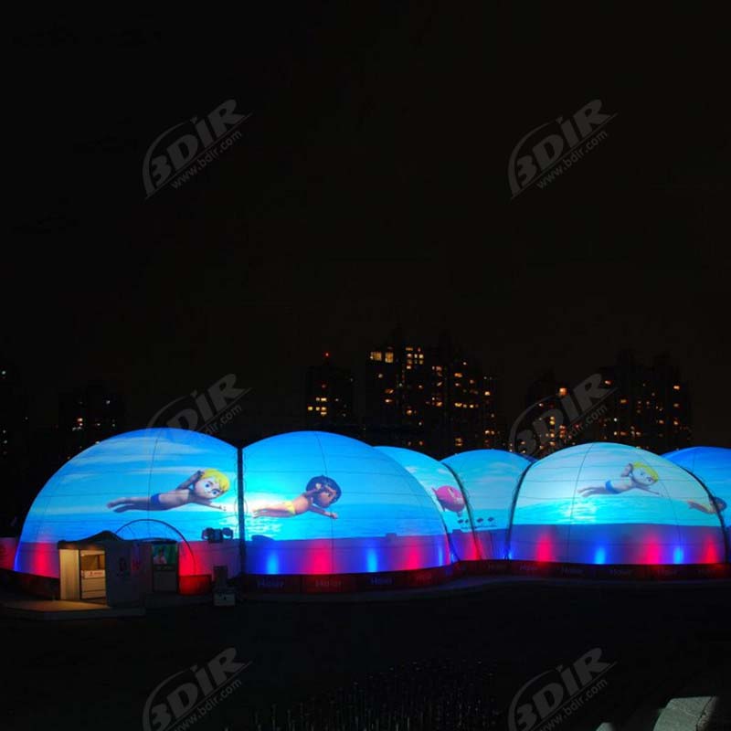 Geodesic Dome สำหรับการฉายภาพ | ผู้จัดจำหน่ายโดมฉายภาพ 360 องศาที่สมจริง