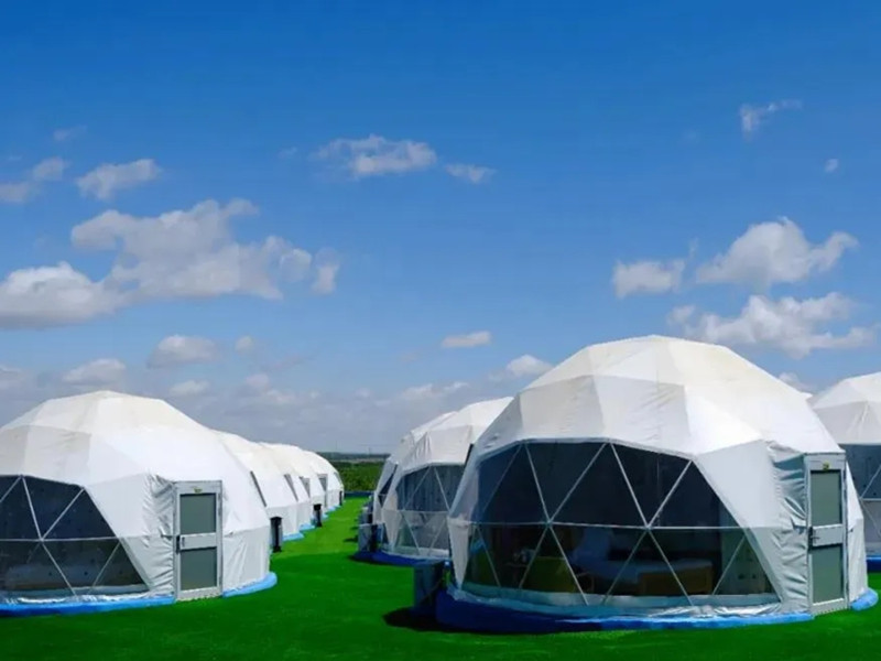 Domes Built Using The Geo Dome Plans