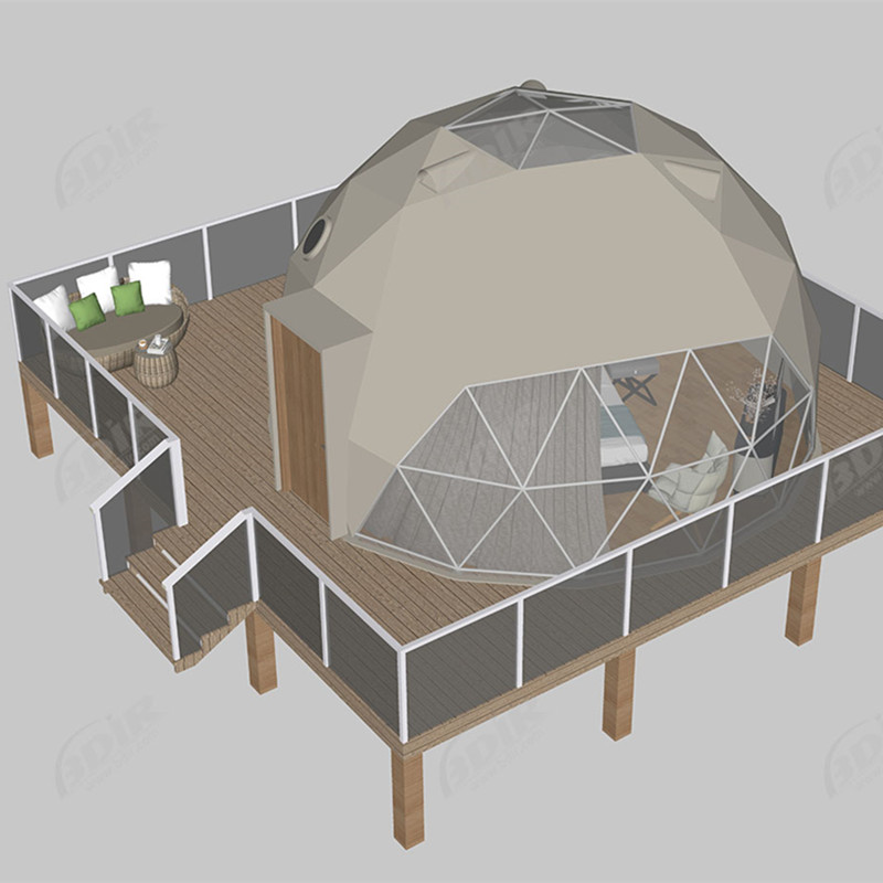 rumah pabrikan gurun kanvas kubah struktur naungan produsen tenda kabin kecil