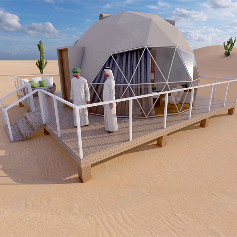 rumah pabrikan gurun kanvas kubah struktur naungan produsen tenda kabin kecil
