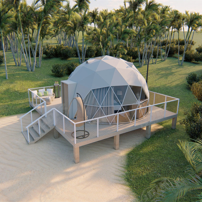 Desa Rumah Kecil PVC Roof Beach Dome & Resor Eco Glamping