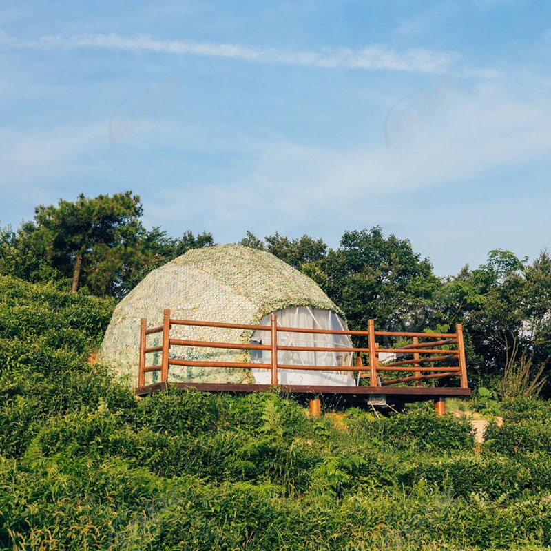 Pondok Eco Dome & Resor Rumah Mungil untuk Perkemahan Hutan Taman Nasional Heimifeng